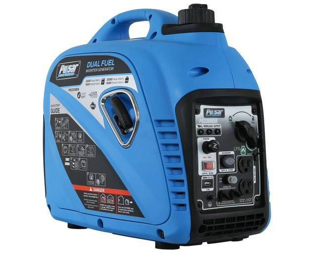 Pulsar 2200w Dual Fuel Propane amp Gasoline Inverter Generator