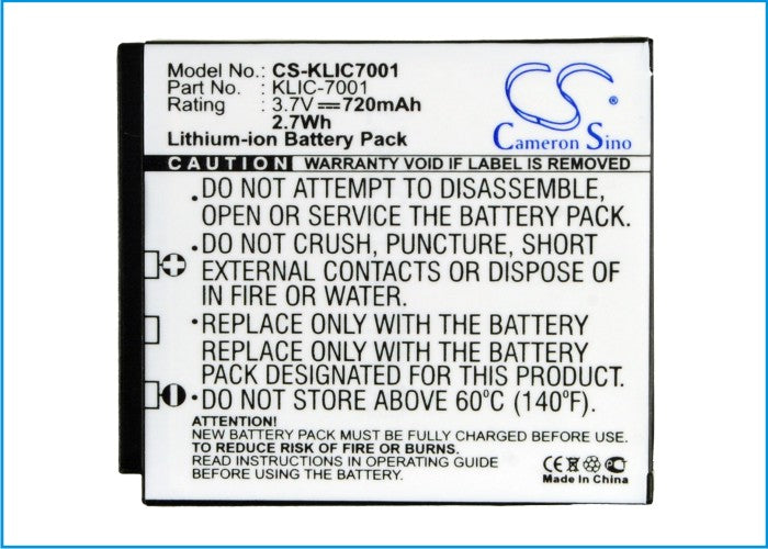 Benq DC E1050t DC E1220 DCL1050 Replacement Battery BatteryClerkcom Camera