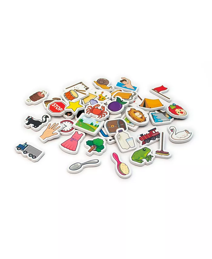 Junior Learning Magnetic Learning Foam-Like Blend Objects Educational Learning Set  40 Pieces