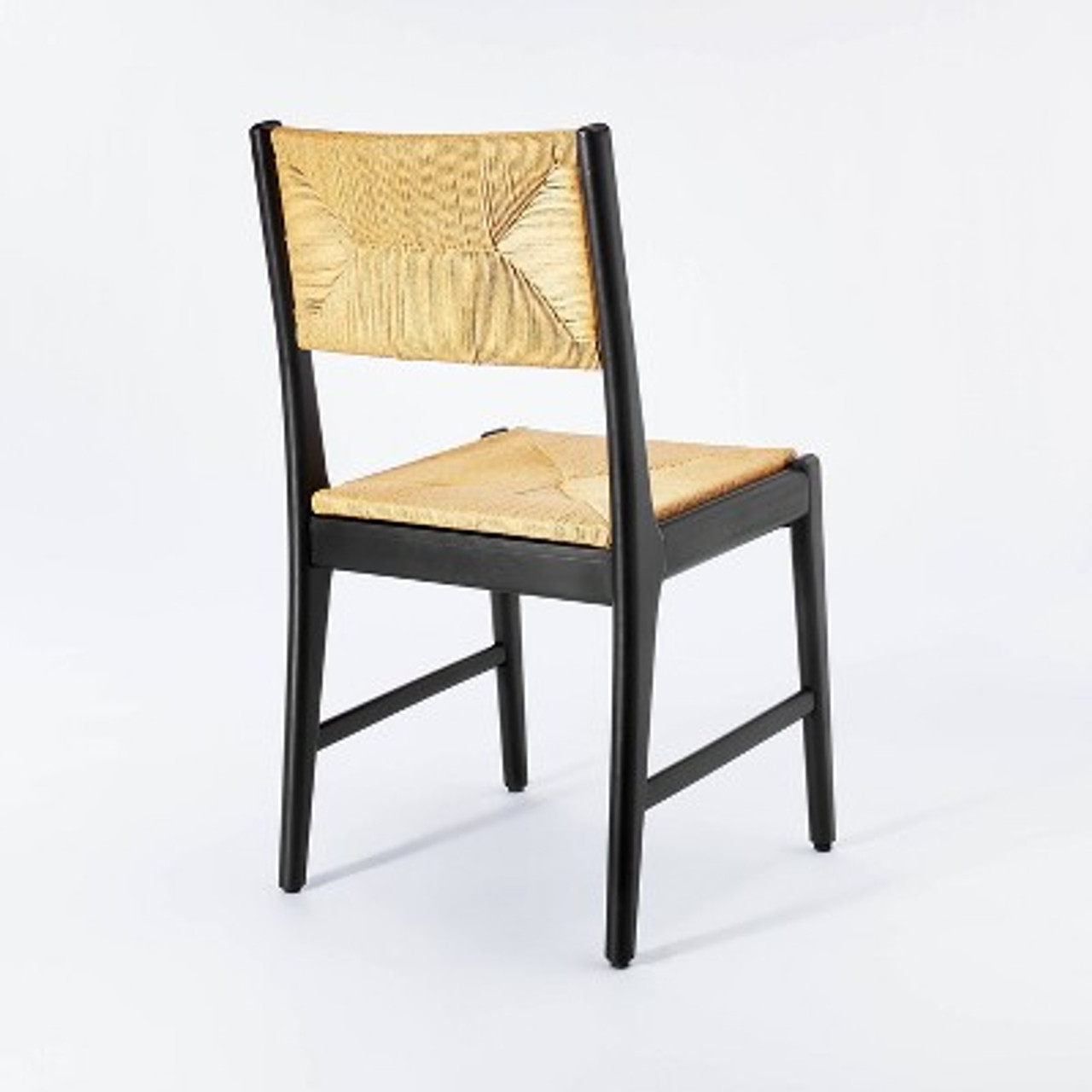 Sunnyvale Woven Dining Chair Black - Threshold designed with Studio McGee