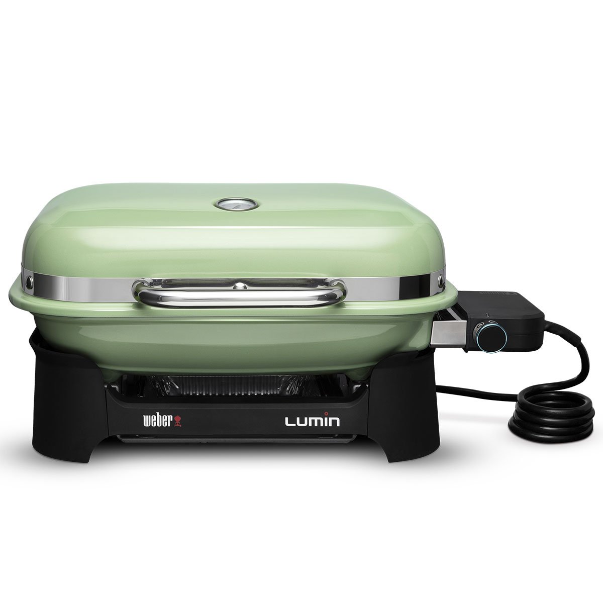 Weber Seafoam Green Lumin Compact Electric Grill