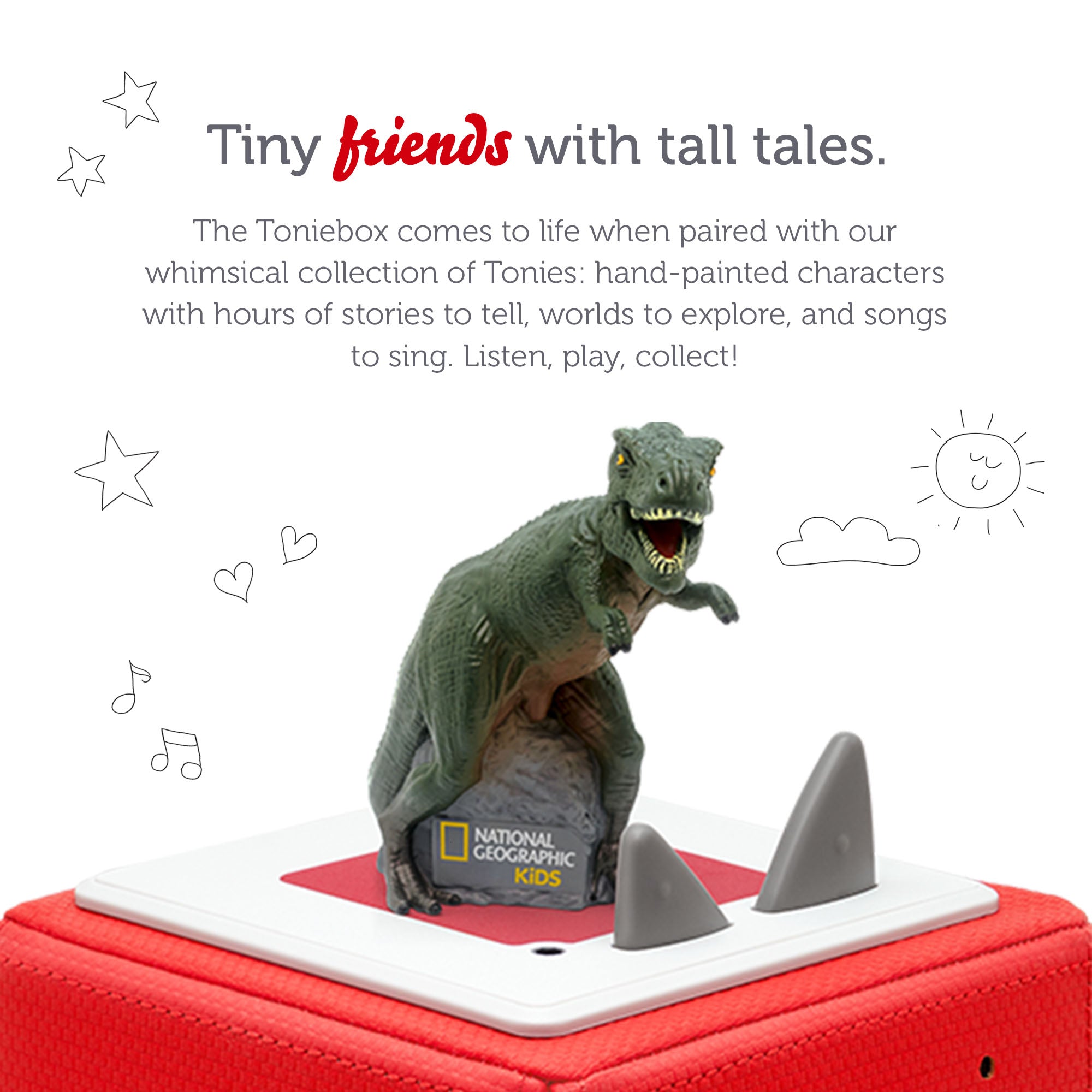 Tonies Dinosaur Audio Play Figurine from National Geographic
