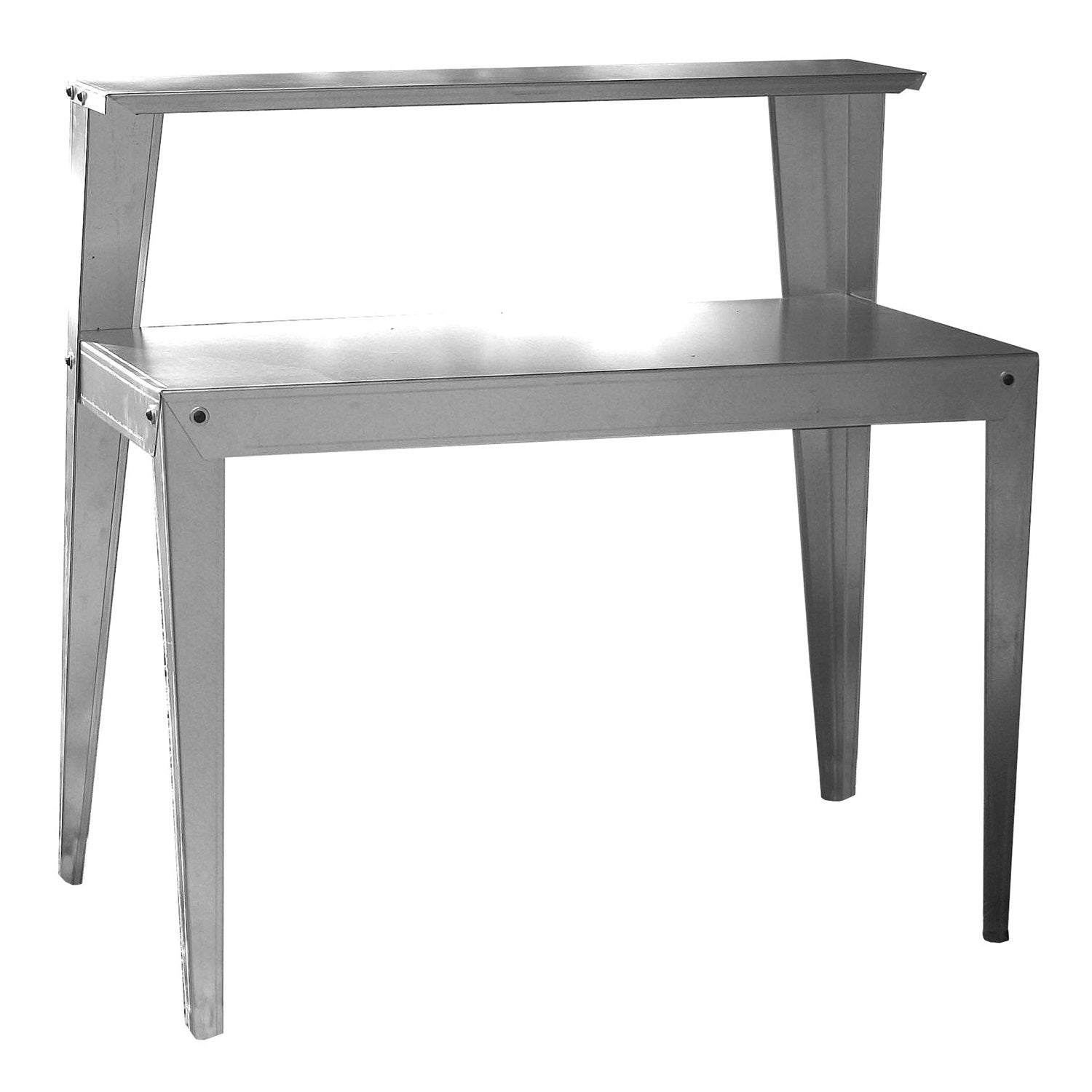 Galvanized Steel Potting Bench Garden Workstation Rack Table