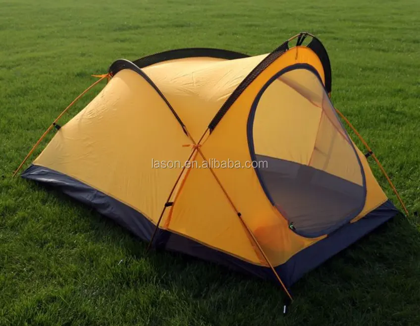 Good quality outdoor  Ultralight  aluminum pole  silicon coating waterproof camping hiking tent