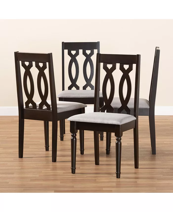 Furniture Cherese Dining Chair Set of 4