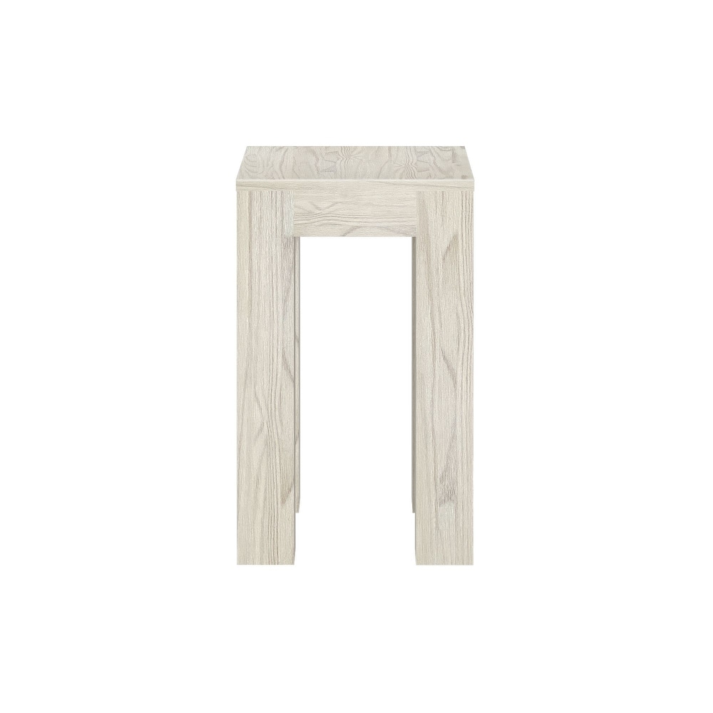 Plank and Beam Modern Rectangular Side Table   25