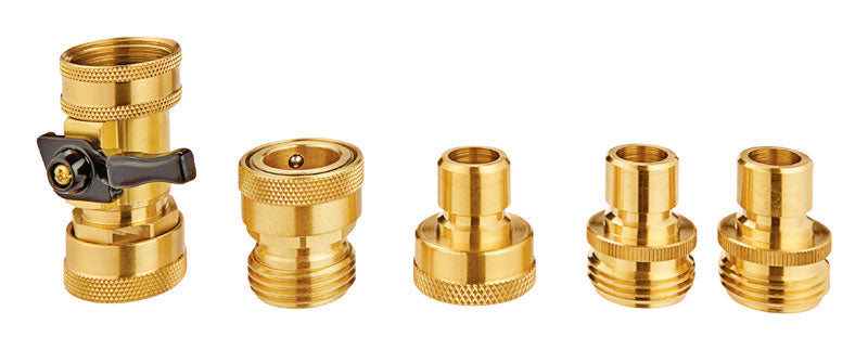 5PC BRASS COUPLING SET