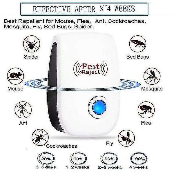 Upgraded Electronic Mosquito Repellent Household Mouse Insect Cockroach Ant Spider Flea Killer Multi-purpose Mosquito Repellent