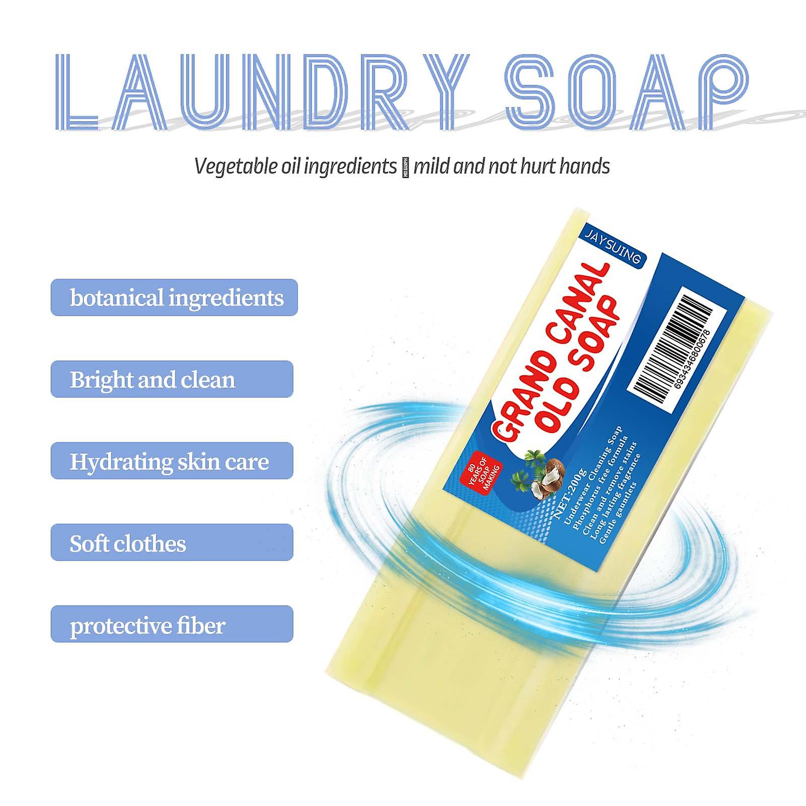 Laundry Soap Laundry Cleaning Oil Stains Mildew Spots Underwear Soap Easy To Bleach Do Not Hurt Hand Protection Deep Cleaning