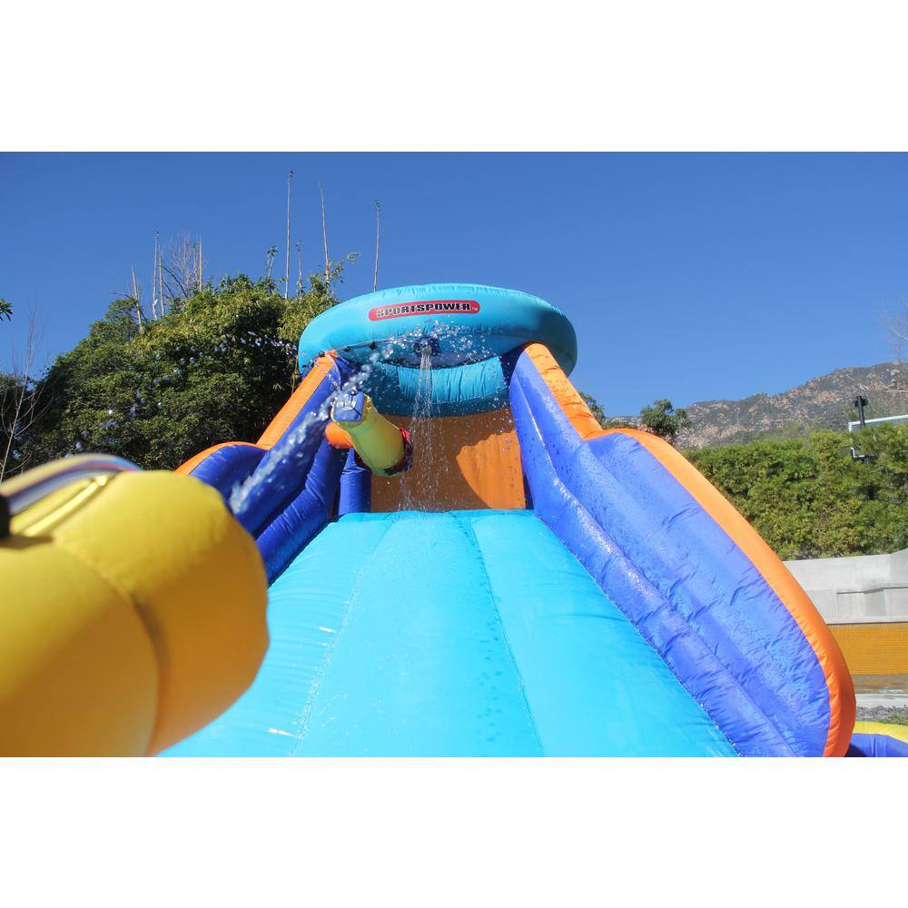 SPORTSPOWER Battle Ridge Inflatable Water Slide INF-1811