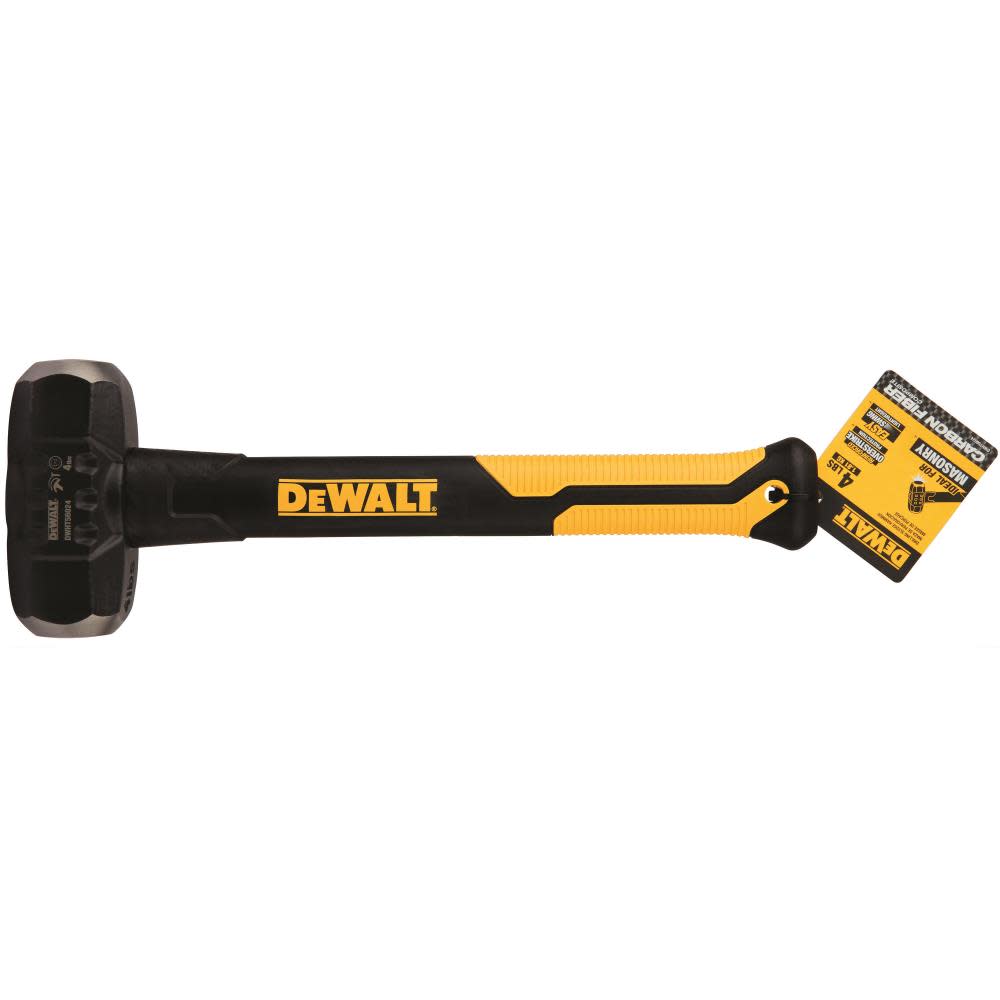 DEWALT Exo-Core Sledge Hammer 4lb Drilling ;