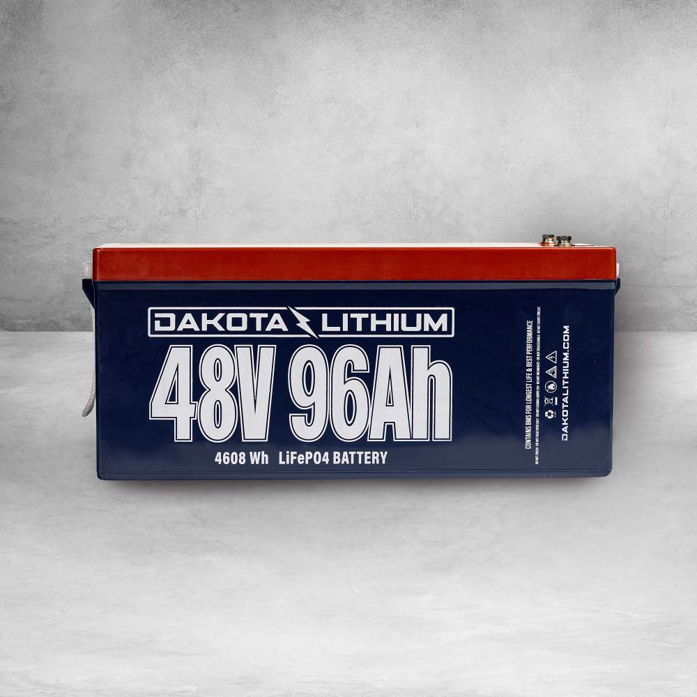 Dakota Lithium Battery with Charger 48V 96Ah Deep Cycle ;