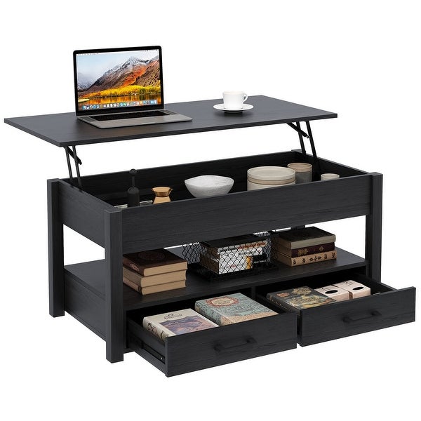 Lift Top Coffee Table with Storage， 41.7