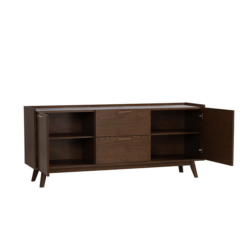 BREDA Sideboard Buffet 160cm - Walnut