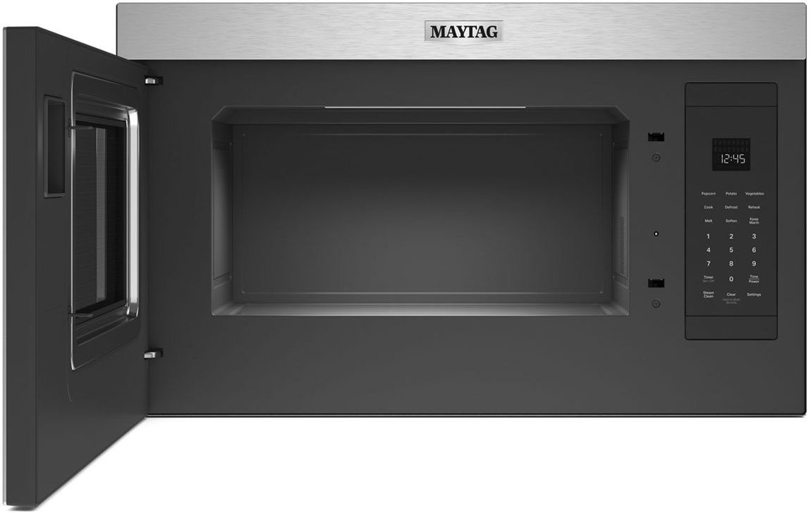 Maytag 1.1 Cu. Ft. Fingerprint Resistant Stainless Steel Over-The-Range Flush Built-In Microwave