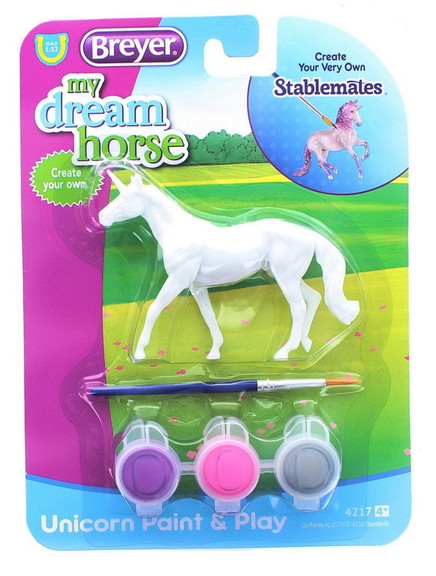 Breyer Unicorn Play   Paint Model Horse   Walking ...