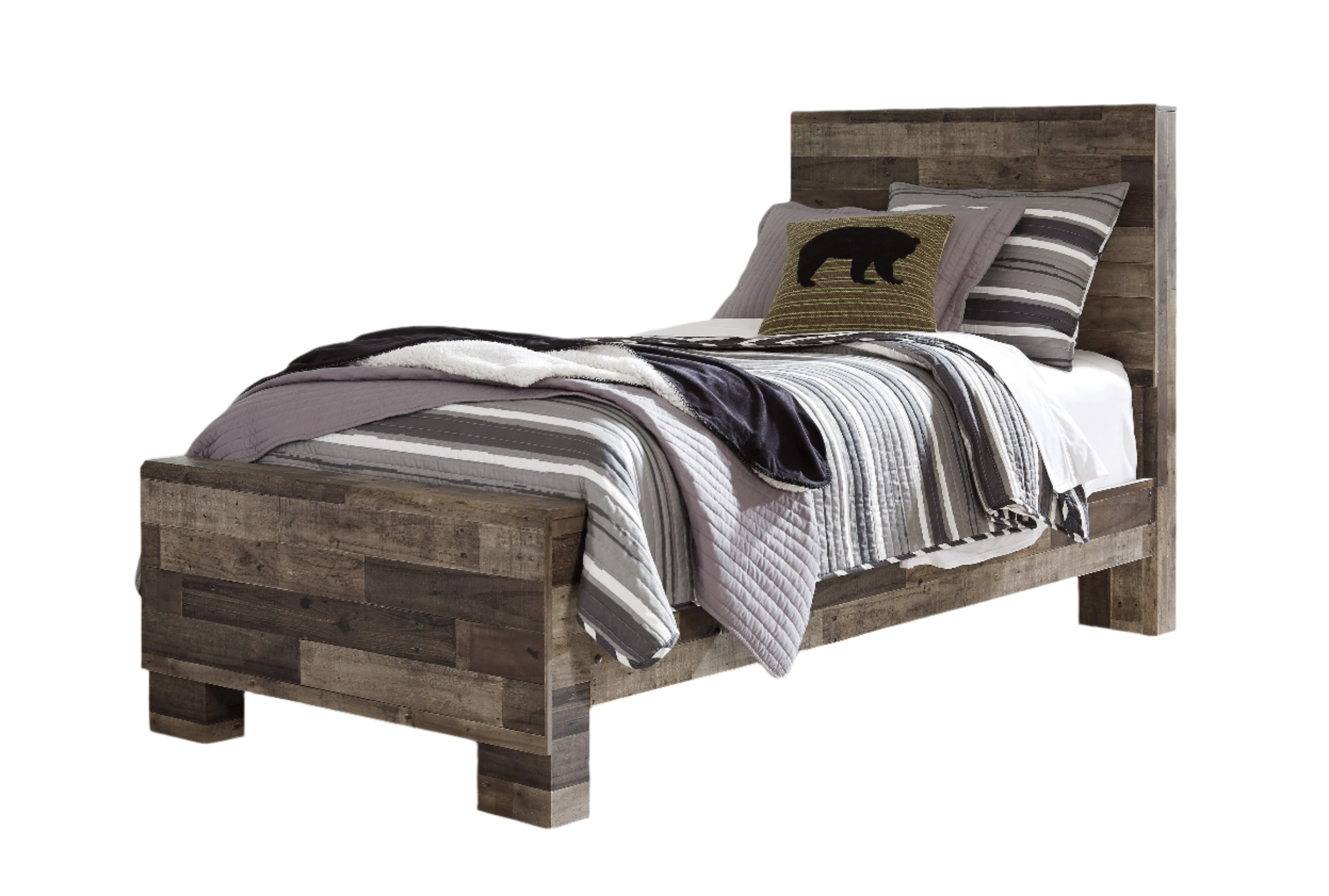 Derekson Twin Panel Bed