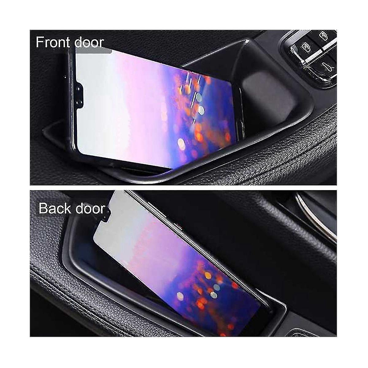 2pcs Rear Door Holder Armrest Storage Box Container Tray Car Organizer Accessories For 2014-2019