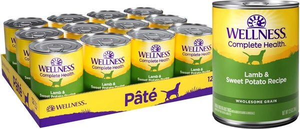 Wellness Complete Health Lamb and Sweet Potato Formula Canned Dog Food