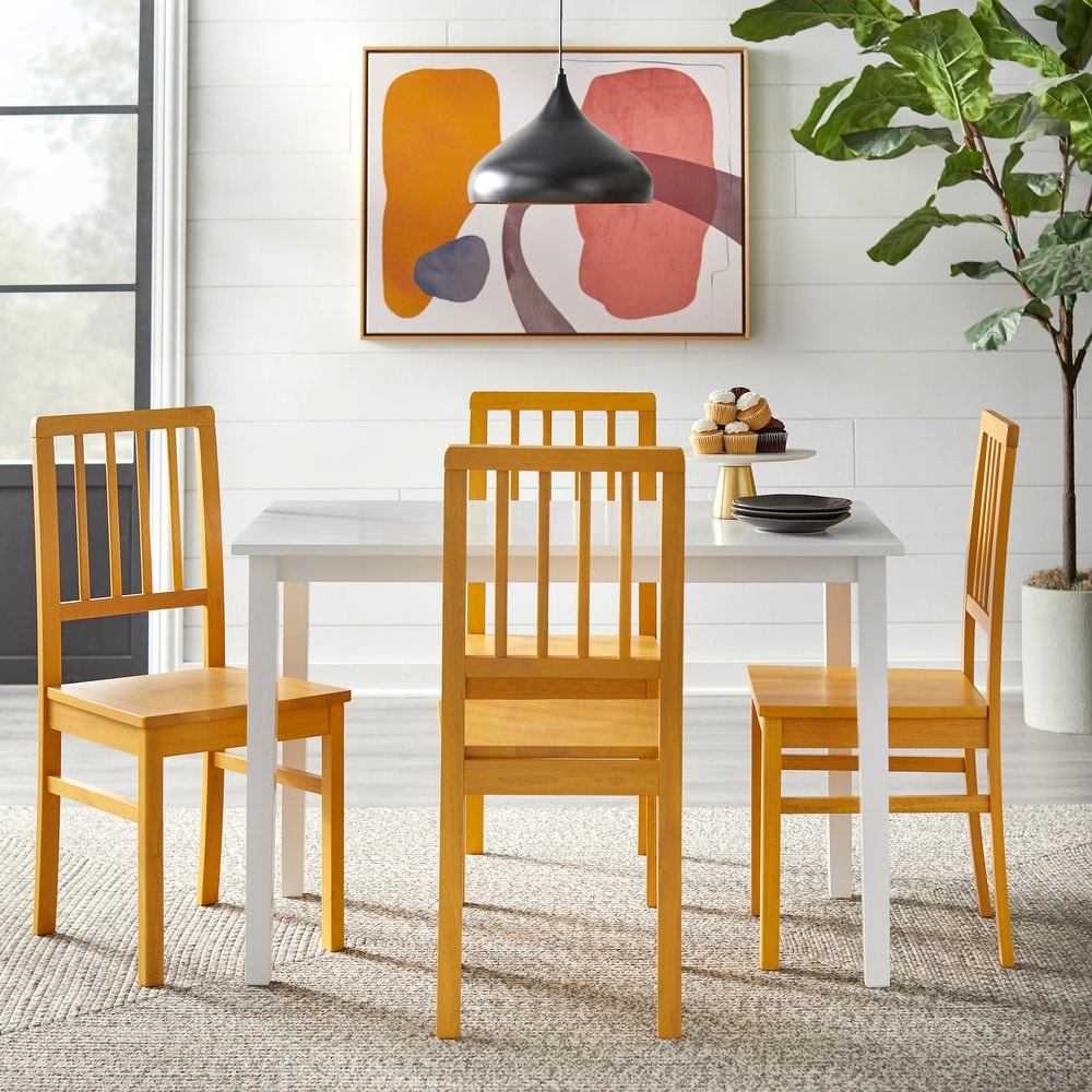 Simple Living Camden Solid Wood Dining Chair (Set of 4)