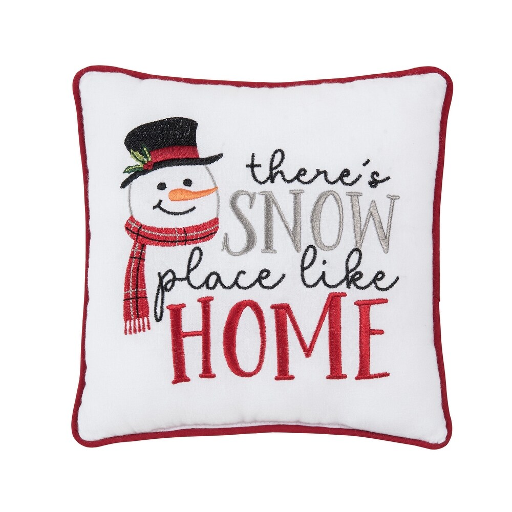 Snow Place Like Home Pillow