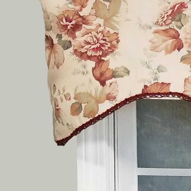 Rod Pocket Valance 50 quot X 17 quot Tea Stain By Rlf Home