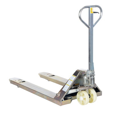 Vestil PM5 2748 S Z zinc coated pallet truck 5.5k ...