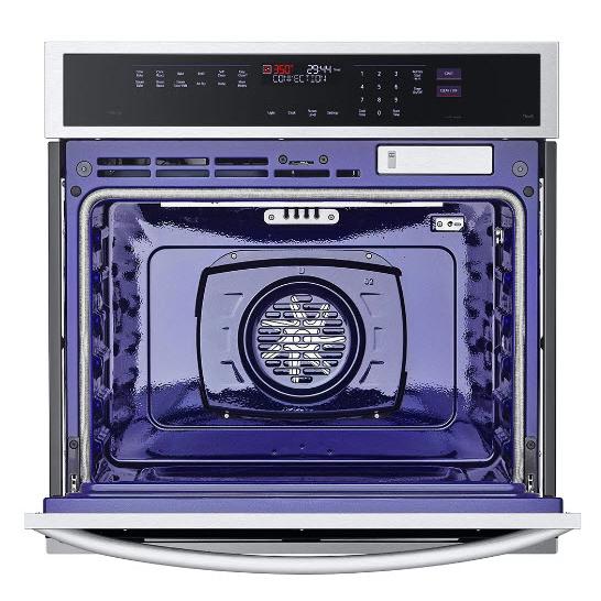 LG 30-inch, 4.7 cu. ft. Built-in Single Wall Oven with True Convection Technology WSEP4727F