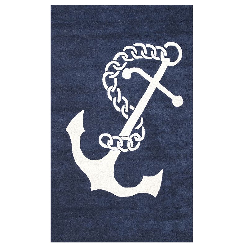 nuLOOM Set Sail Anchor Rug