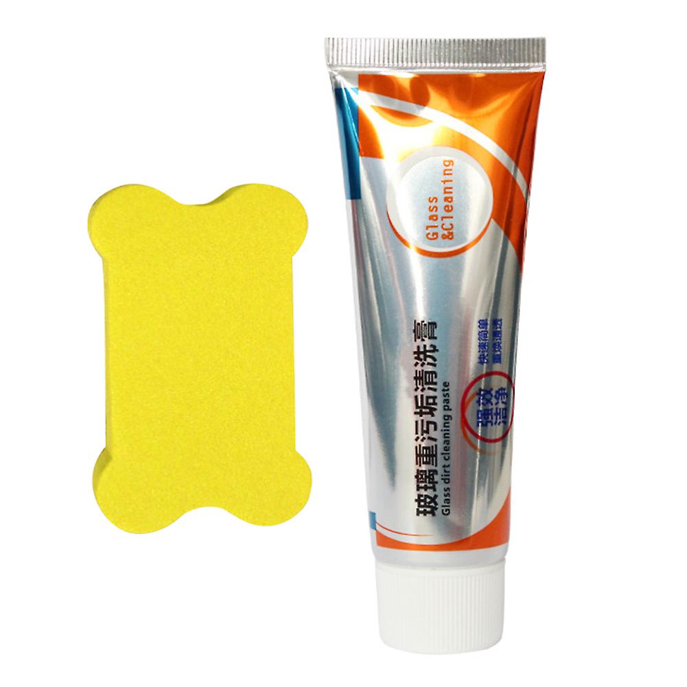 Car Glass Oil Film Removal Paste Deep Cleaning Polishing Glass Cleaner Car Windshield Cleaner