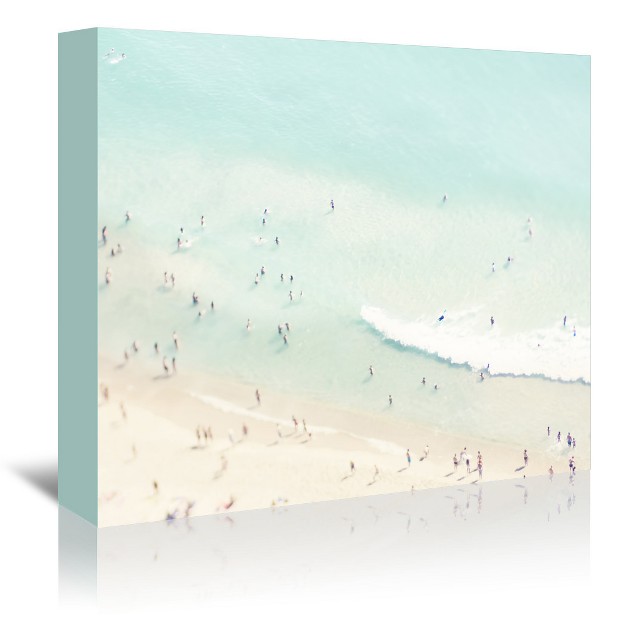 Americanflat Coastal Neutral Beach Love Iii By Ingrid Beddoes Unframed Canvas Wall Art