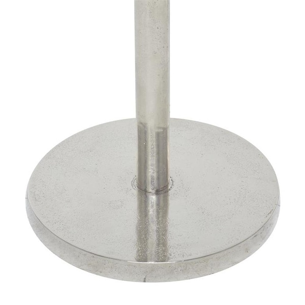 Bria Round Aluminum Accent End Table