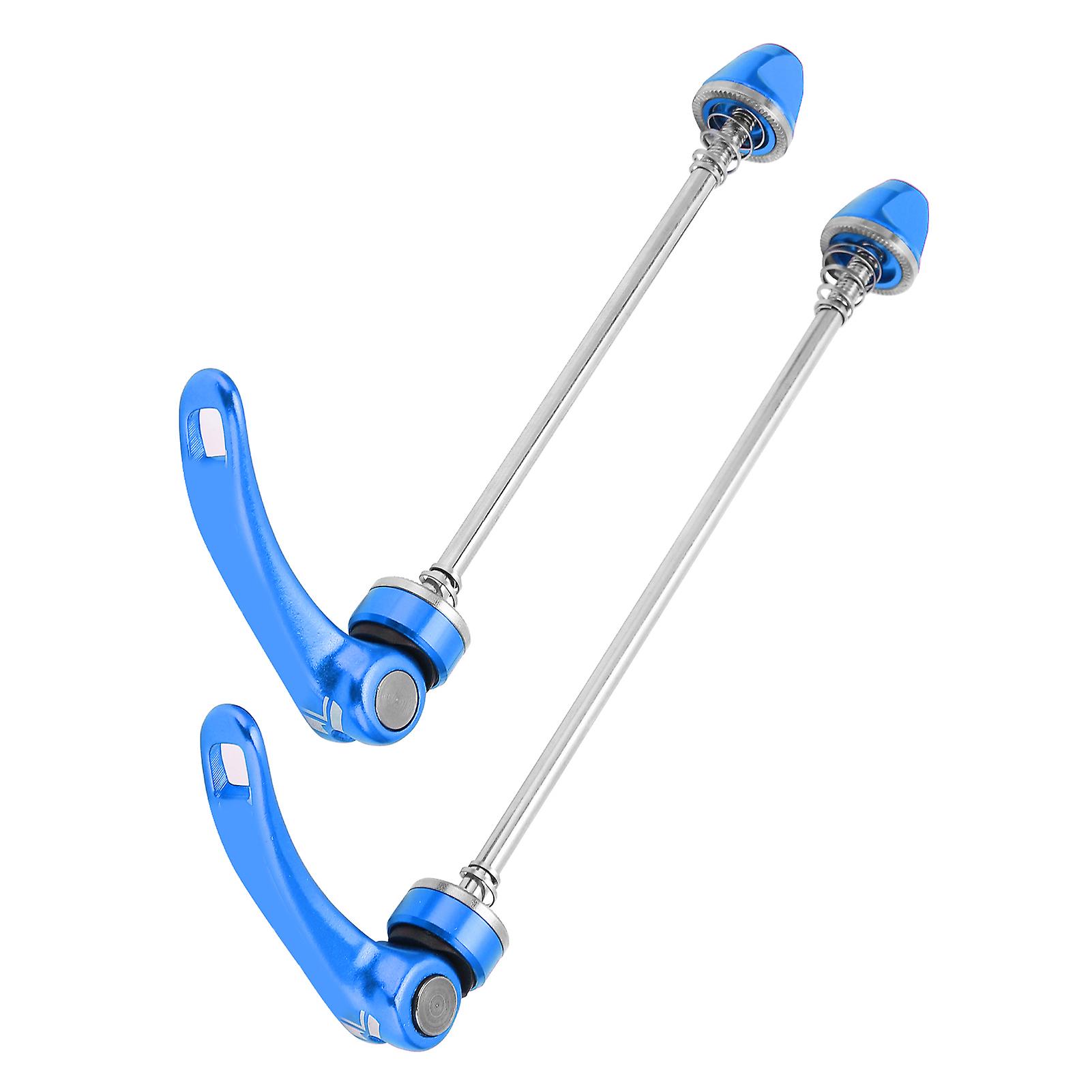 Bolany Bicycle Hub Quick Release Skewer Lever Aluminum Alloy 100mm Rear 135m M Rear Partsblue