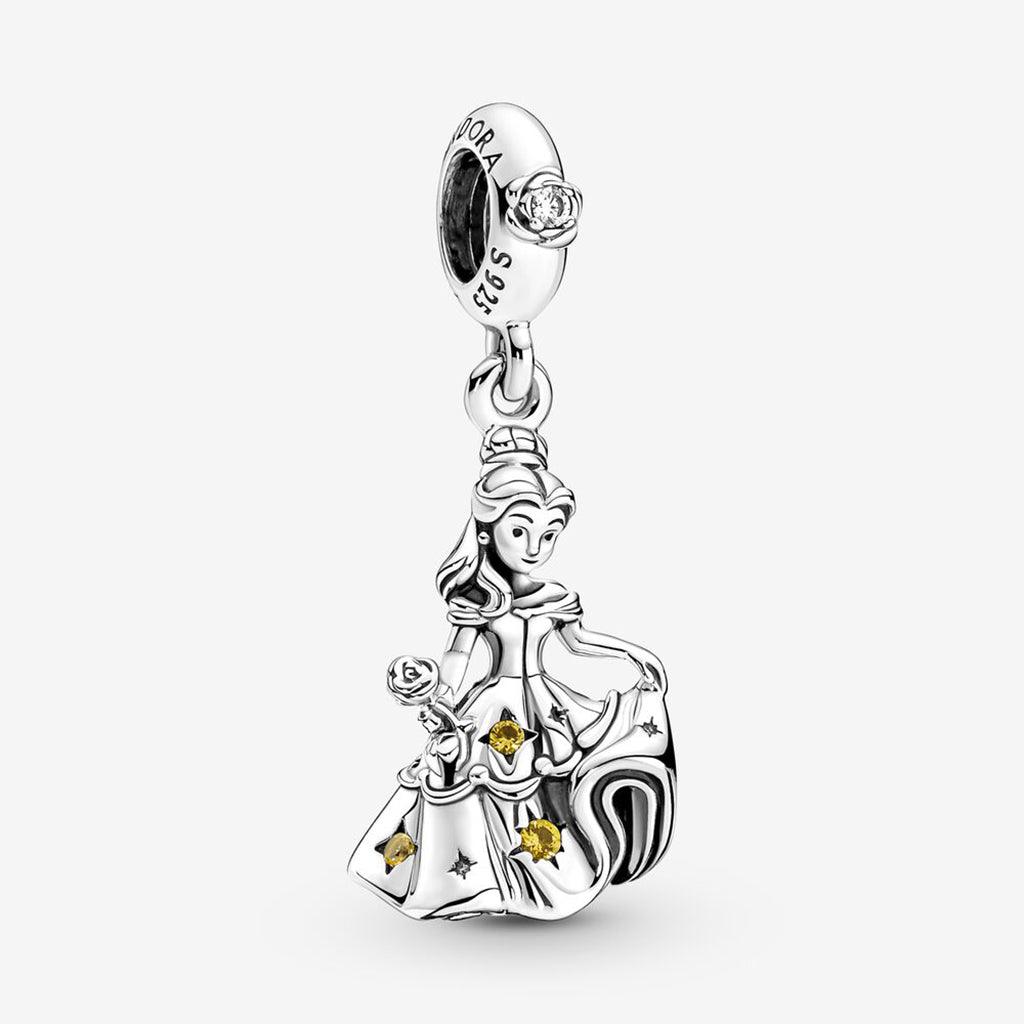 PANDORA  Disney Beauty and the Beast Dancing Belle Dangle Charm