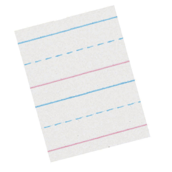 Pacon PACZP2411 Zaner Bloser 5/8In Ruled Sulphite ...
