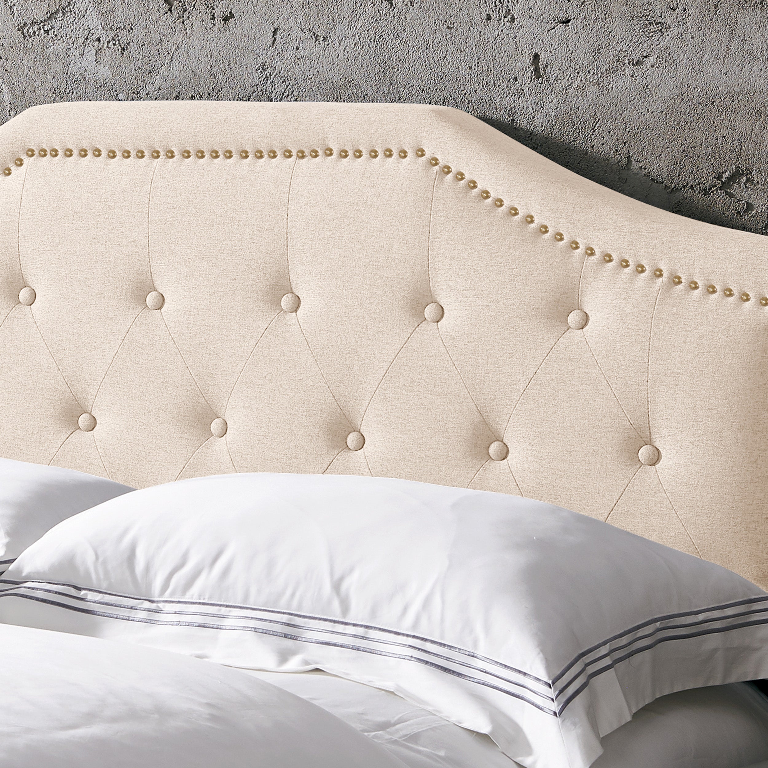 Renee Contemporary Upholstered Headboard