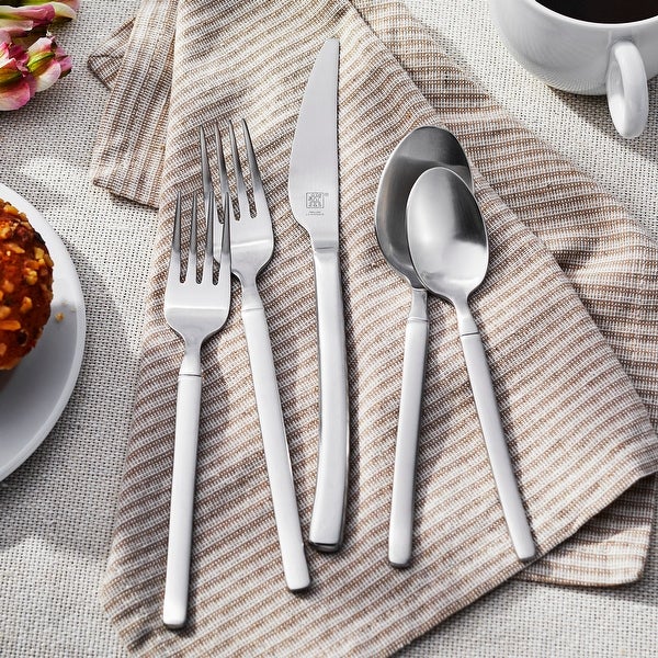 ZWILLING Opus Satin 45-Piece Flatware Set - 45-pc