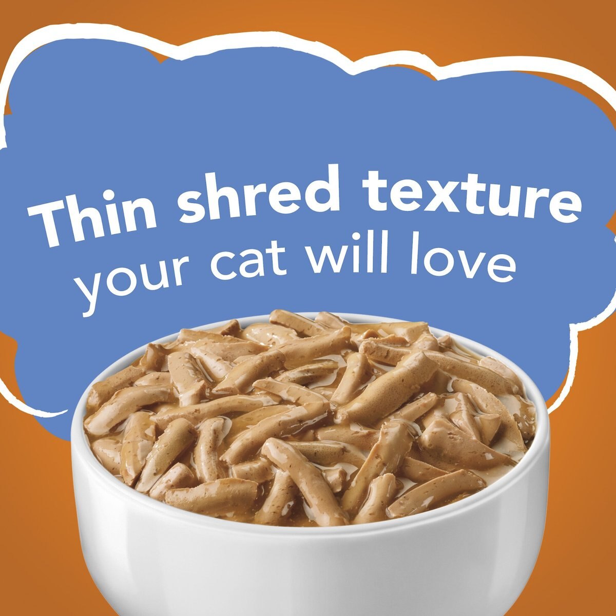 Friskies Savory Shreds with Chicken in Gravy Canned Cat Food