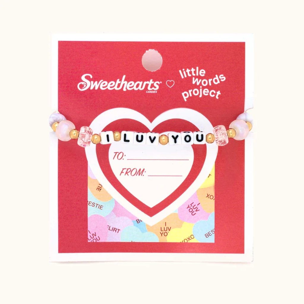 Little Words Project  Sweethearts® x LWP- I Luv You Bracelet - S/M