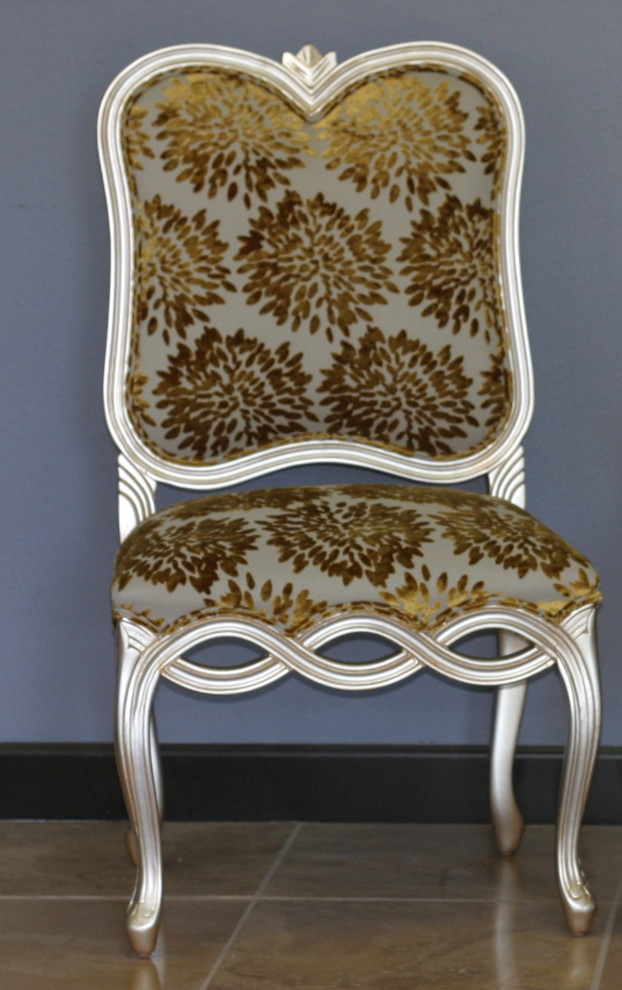 Trigo Dining Side Chair   Victorian   Dining Chairs   by Moretti  x27s Design Collection  INC  Houzz