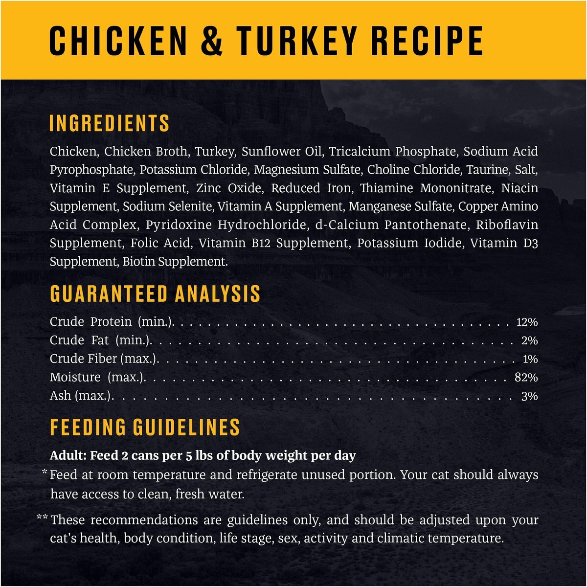 American Journey Landmark Chicken and Turkey Recipe in Broth Grain-Free Canned Cat Food， 3-oz， case of 12