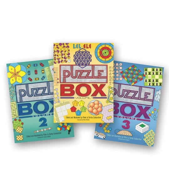 Dover Puzzle Box 3 Book Set