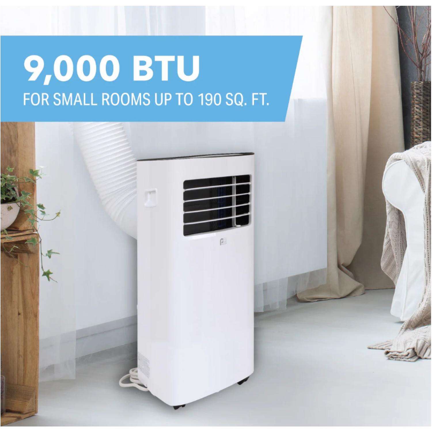 Perfect Aire 250 sq ft 3 speed 12，000 BTU Portable Air Conditioner with Remote