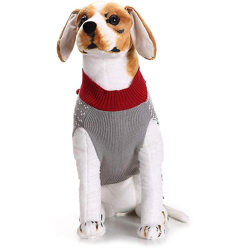 Stylish christmas pullover dog sweater