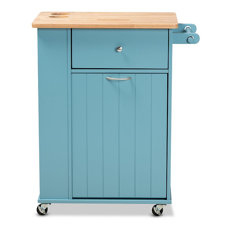 Baxton Studio Liona Kitchen Cart