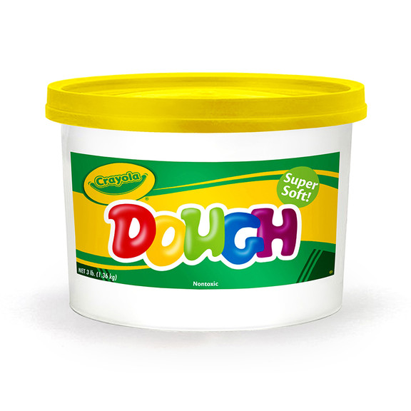 Crayola BIN1534 Modeling Dough 3Lb Bucket Yellow