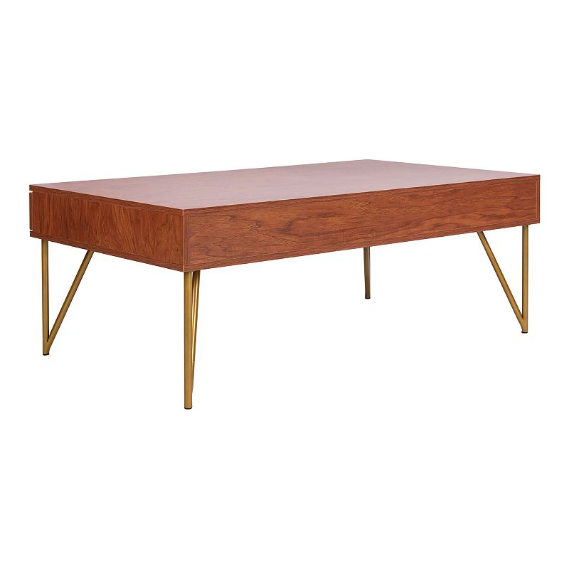 Safavieh Pine 2-Drawer Coffee Table