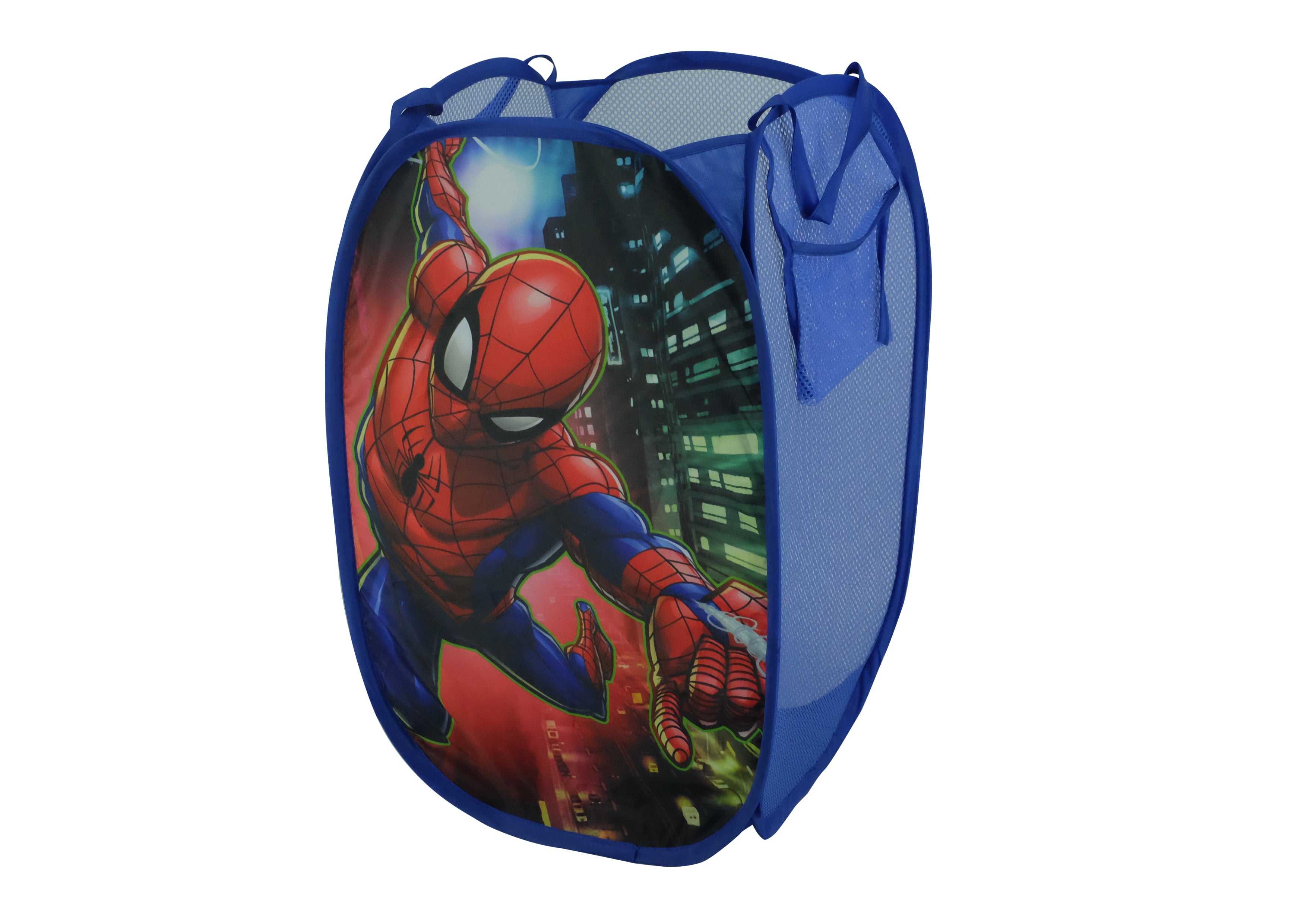 Spider-Man Storage Set (Trunk, 2 pack cubes, Sequin Cube and Hamper)