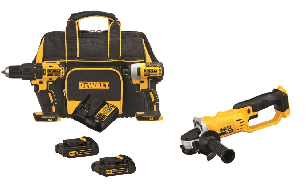 DEWALT 20V 3 Tool Combo Kit Brushless Bundle