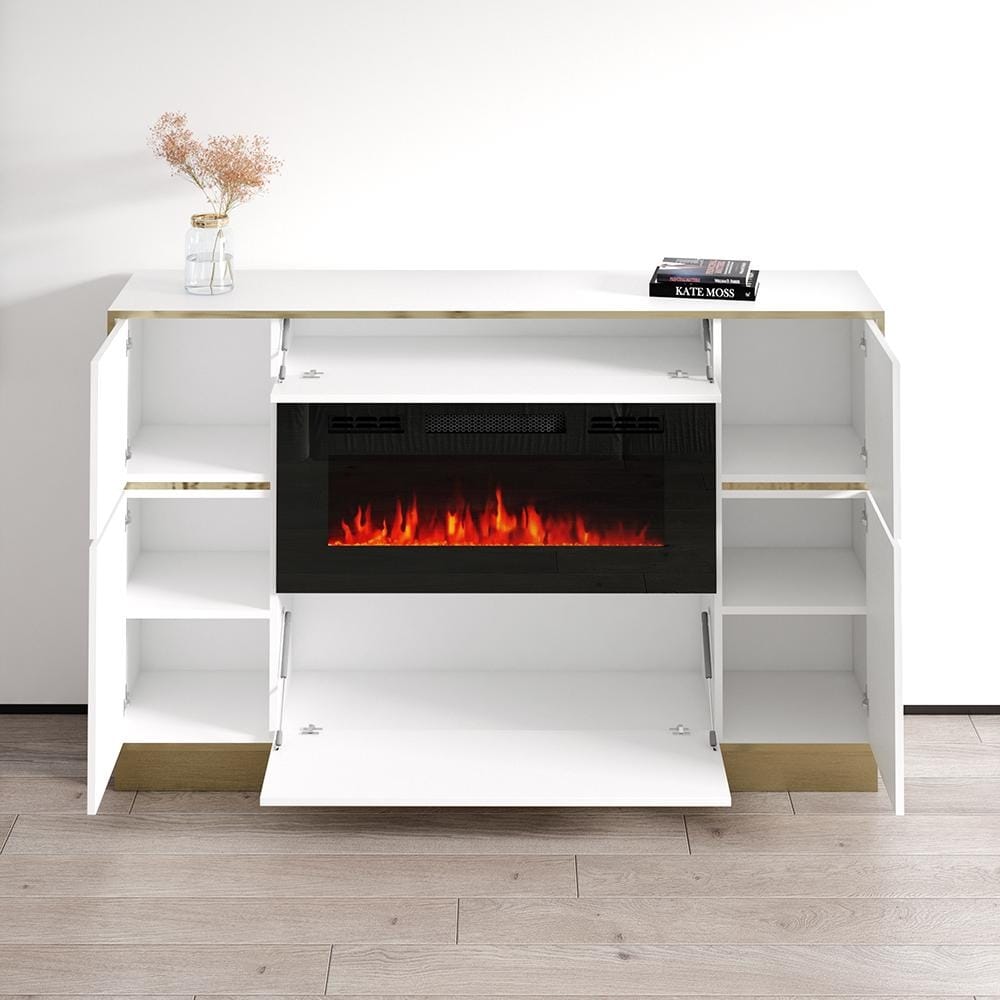 Odessa BL EF Fireplace Sideboard